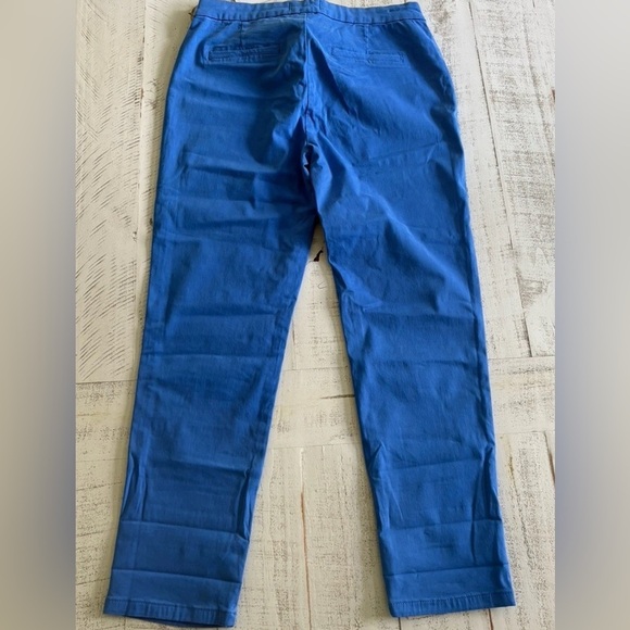 Lila Ryan Size 8p French Blue Trouser all over stretch Ankle -NWT - Petite - Picture 2 of 7
